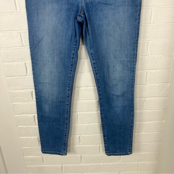 🍓Madewell 11” High Rise Skinny Crop Denim Jeans Size 28 - Picture 6 of 9